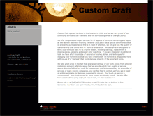 Tablet Screenshot of customcraftrefinishing.com